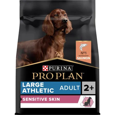 14kg PURINA PRO PLAN Large Athletic Adult Sensitive Skin saumon-(3 variantes)