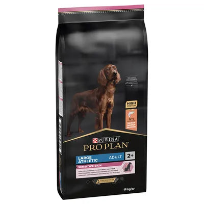 14kg PURINA PRO PLAN Large Athletic Adult Sensitive Skin saumon-(3 variantes)