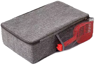 Litière de voyage pliable avec couvercle