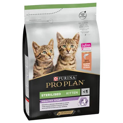 15kg PURINA PRO PLAN Sterilised Kitten Healthy Start saumon pour chaton(4 variantes)